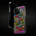thumbnail image 6 of DistinctInk Hybrid (Acrylic / TPU) Clear Slim Fit Case for Apple iPhone 14 PLUS (6.7" Screen) - "Vibrant Urban Expressions: Graffiti-inspired Street Art", 6 of 8