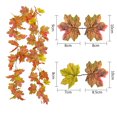 thumbnail image 1 of AKEGAMN Fall Decor Festival Simulation Maple Leaf Rattan Decoration Christmas Party Wall Hanging Maple Leaf Rattan, 1 of 2