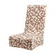 thumbnail image 1 of Injueey 5 pack/lote funda elástica para silla para fácil instalación y extracción funda para sillas de comedor elegante Decoración del hogar base de champán, 1 of 6