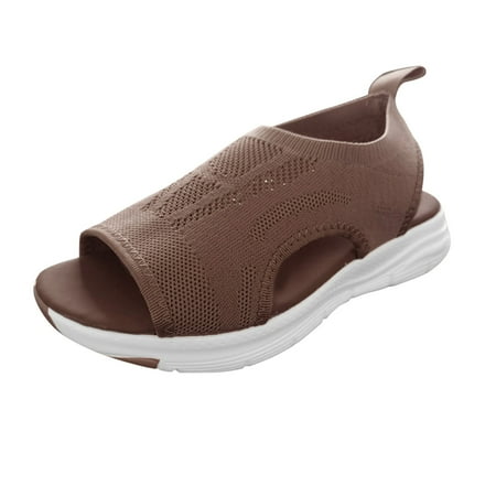 

ZAROYEAX Casual Fashion Women s Shoes Platform Sandals Fish Mesh Summer Mouth Women s Women s sandals