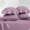 thumbnail image 1 of Bare Home Premium 1800 Ultra-Soft Double Brushed Microfiber Pillowcase Bulk Pack, Standard, 4 Pack, Lavender, 1 of 5