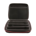thumbnail image 4 of Estuche para micrófono de 4 micrófonos, bolsa de almacenamiento, estuche organizador portátil de EVA rígido, de transporte para karaoke, canto y bar, 4 of 10