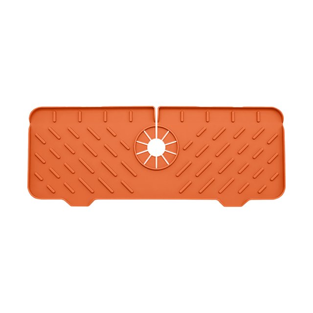Oferta por tiempo limitado!Nueva alfombrilla para grifo de fregadero de cocina, alfombrilla de drenaje de silicona, bandeja para fregadero, Protector para fregadero de cocina, baño, alfombrilla prote