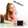 thumbnail image 4 of 2-in-1 Math Learning Handwriting Tablet,Handwriting Practice & Interactive Games, Interactive Electronic Math Game, Learning Games Digital Calculator with Display, 4 of 9
