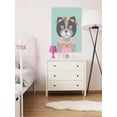 thumbnail image 6 of Marmont Hill Fancy Animals III Canvas Wall Art, 6 of 7