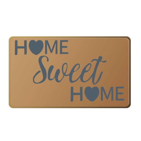 30"X18" Premium Door Mat Heavy Duty Doormat, Indoor Outdoor Easy Clean Low Profile Entry Rug, Non Slip Rubber Backing Welcome Mat for Home Entrance Patio Garage, 1X Floor Mat