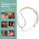 thumbnail image 3 of unbranded Collar Choker Bohemio De Coloridas Para Mujer Con Estilo Noble Y Sofisticado, 3 of 7