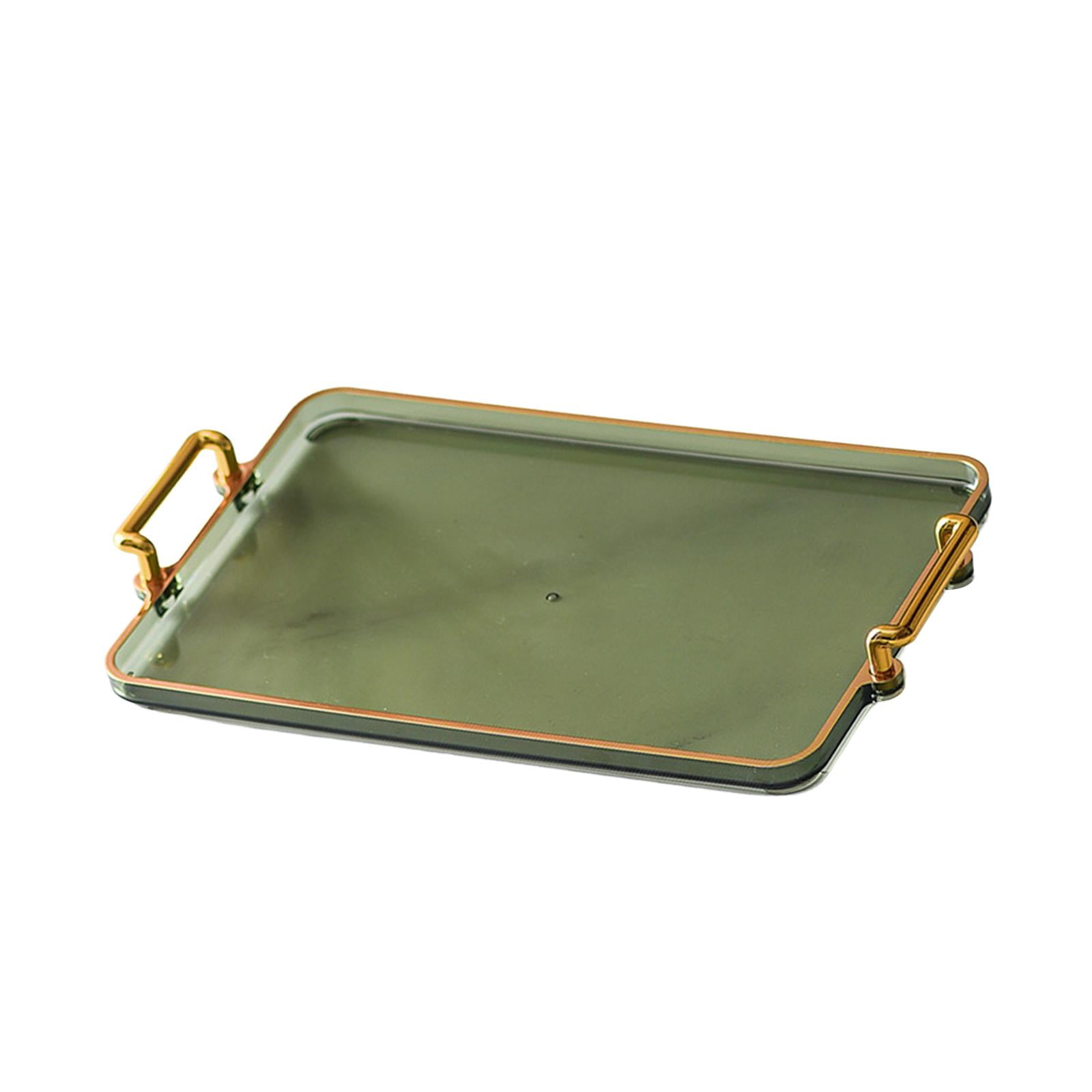 Nordic Style Home Serving Tray Countertop Organizer Multiuse Rectangular