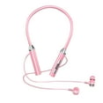 thumbnail image 3 of Wireless Bluetooth Headset - Bluetooth 5.2, 7-Hour Playback, Ergonomic Neck Design - Sports Earbuds with Long Battery - Pink, 3 of 4