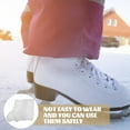 thumbnail image 6 of Lapsitude Elastic Skate Boot Covers Ice Skate Shoe Sleeve Anti-scratch Skate Shoe Protector for Hockey Skates Figure Skates - Size (White), 6 of 7