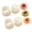 2sets, variant on Press-Style Plastic Molds with Detachable Parts, Creative Double-Ended Cookie Shaper Press for Shaping Homemades Pastries