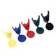 thumbnail image 2 of 5 PCS Fully Automatic Beer Caps Set Plastic Reusable Colorful Fully Automatic Beer Stopper for Beer Bottle, 2 of 5