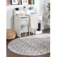 thumbnail image 3 of Rugs.com Arlo Collection Rug – 5' x 8' Oval Gray Medium Rug Perfect For Living Rooms, Large Dining Rooms, Open Floorplans, 3 of 9