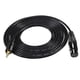 thumbnail image 2 of Cable de alimentación del instrumento Cable de alimentación de 3,5 mm TRS macho a XLR hembra de 3 pines 1.5m, 2 of 9