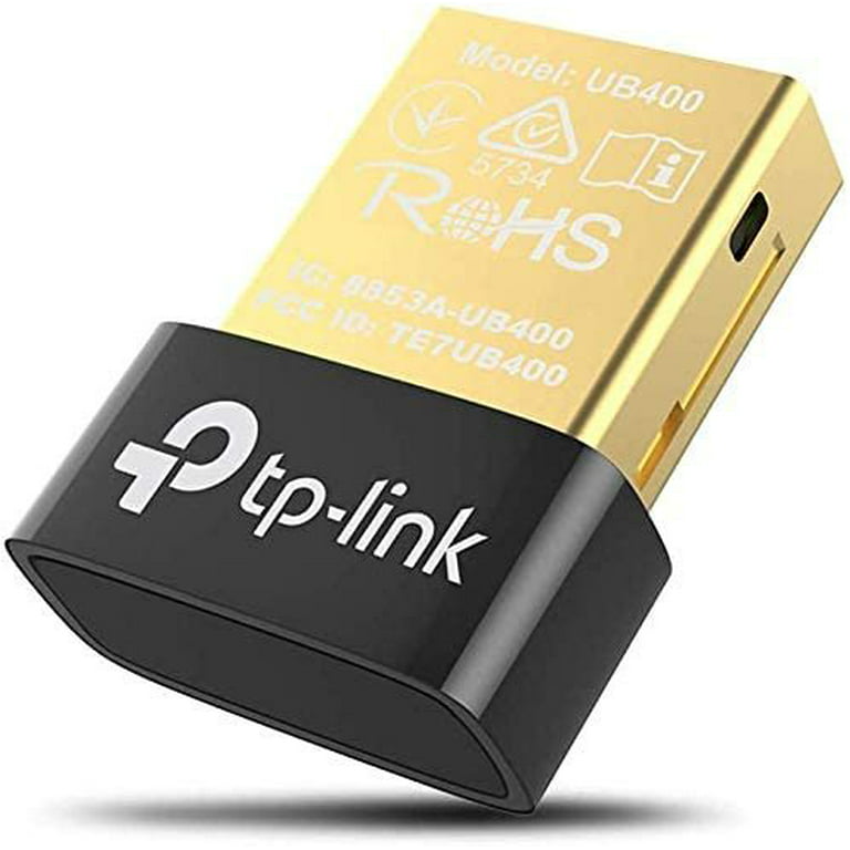 Estación de ferrocarril raíz Temeridad TP-Link USB Bluetooth Adapter for PC (UB400), Bluetooth Dongle Supports Windows  PC for Desktop, Laptop, Mouse, Keyboard, Printers, Headsets, Speakers, PS4/  Xbox Controllers - Bulk Packaging - 1 Pack - Walmart.com