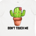thumbnail image 4 of Inktastic Cute Cactus Dont Touch Me Boys or Girls Toddler T-Shirt, 4 of 5