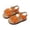 Orange, variant on Girls Sandals Open Toe Summer Flats Dress Sandals Shoes Toddler/Little Kid (Beige, 12.5)