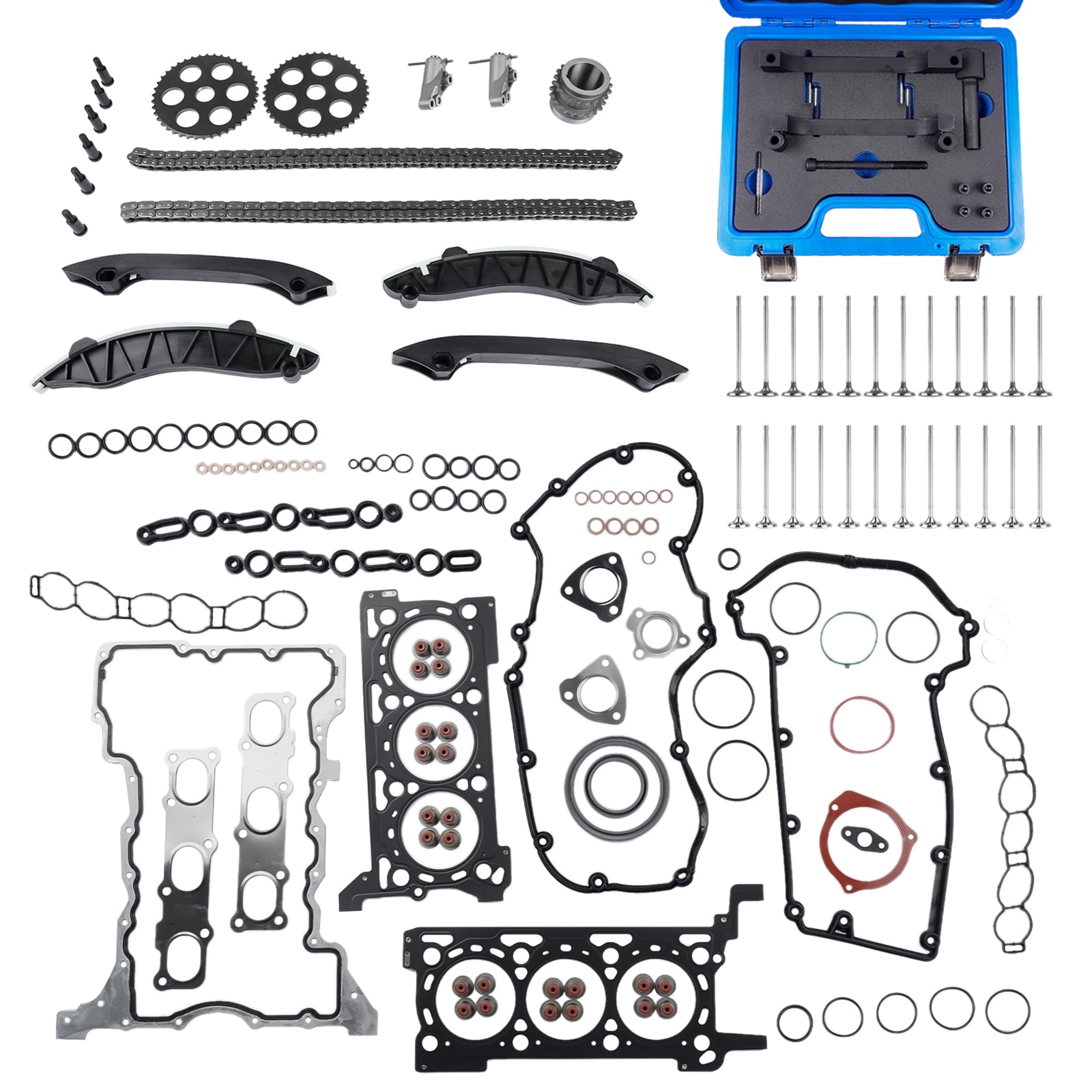 GELUOXI Timing Tool Engine Rebuild Kit For 2014-2019 Jeep Grand Cherokee Ram 1500 Chrysler 300C 3.0 Diesel
