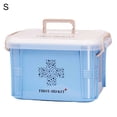 thumbnail image 2 of Ludlz First Aid Emergency Kit Large Capacity Medicine Box Container Storage Organizer, 2 of 7