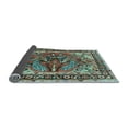 thumbnail image 2 of Ahgly Company Indoor Rectangle Persian Light Blue Traditional Area Rugs, 7' x 10', 2 of 4