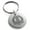 Silver, variant on Stainless Steel Majesty Thor's Hammer Mjolnir Viking Engraved Small Medallion Circle Charm Keychain Keyring