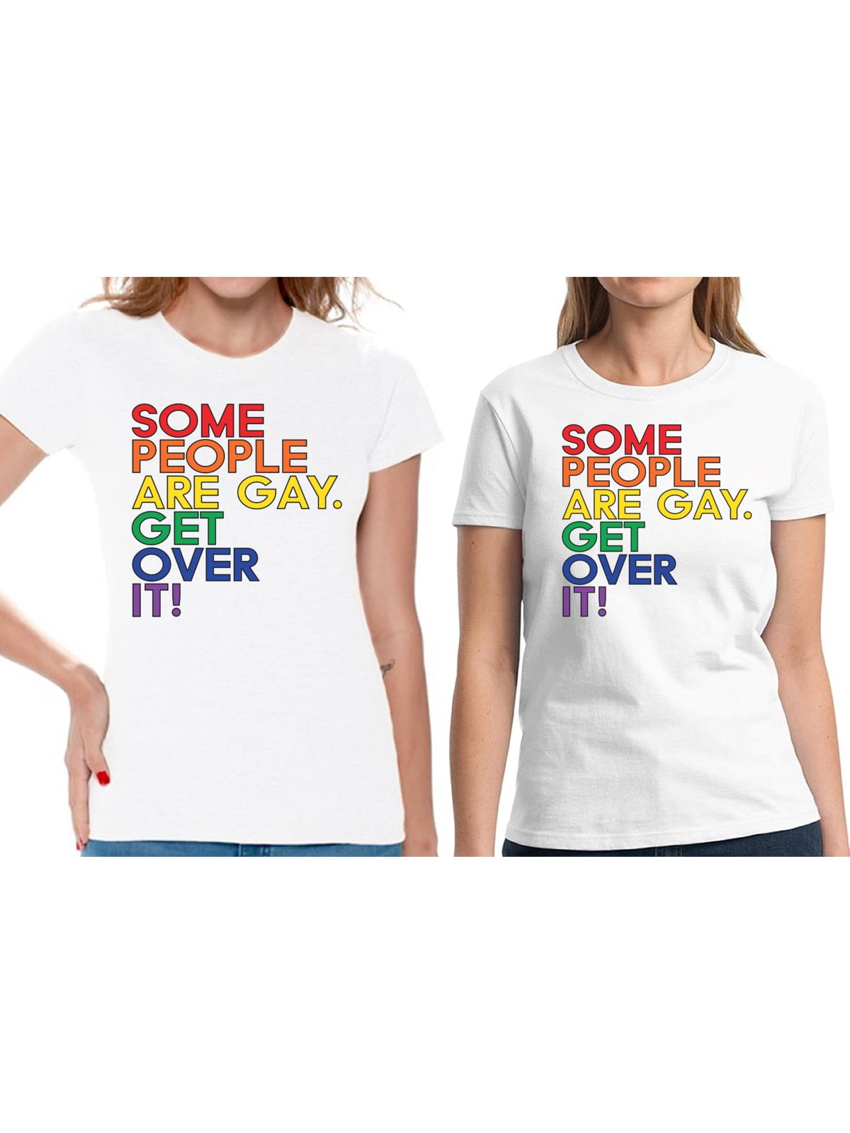Awkward Styles Lesbian Couples Shirts 