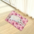 thumbnail image 2 of CELNNCOE - Cama para perro con almohadilla suave para jaula, lavable, para perros grandes, medianos y pequeños, extraíble y lavable a máquina, 27,2 x 18,9 pulgadas, 2 of 5