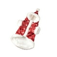 thumbnail image 2 of STHRGFHY Pet Christmas Clothes With Hats And Two-legged Clothes,Pet Christmas Costumes Dog Suit with Cap Santa Claus Suit Dog Hoodies Cat Xmas Costumes,Dog christmas costume(Red accents L), 2 of 9