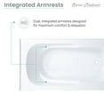 thumbnail image 6 of Ivy 60" x 30" Right-Hand Drain Alcove Bathtub with Apron, 6 of 12