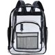 thumbnail image 1 of LHSHID Clear Backpack for Women Waterproof Heavy Duty Transparent Backpacks Men PVC Beach Bag Fashion Bookbags, 1 of 7