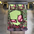 thumbnail image 7 of Invader Zim Gir Gza 3 Pieces Bedding Sets Comfortable Soft Comforter Sets Decoration Bedroom Gifts With 1 Duvet Cover 2 Pillowcases, 7 of 7