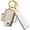 Gold White, variant on Key Fob Cover Compatible with Toyota Camry SE/LE 2018-2024 Corolla LE 2020-2026 4 Button Keychain Case Holder Protector,Gold White