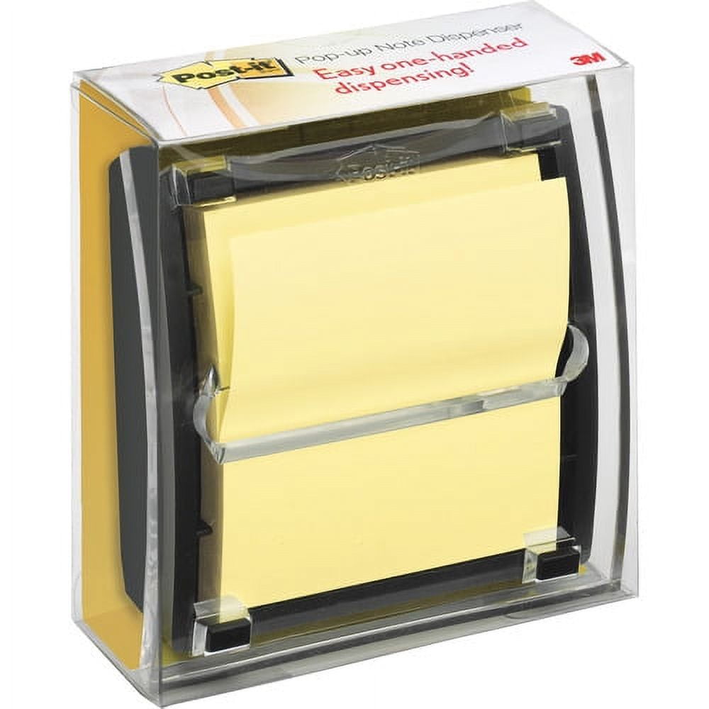 Universal One Recycled Plastic Cubicle 3 x 3 Pop-Up Note Dispenser