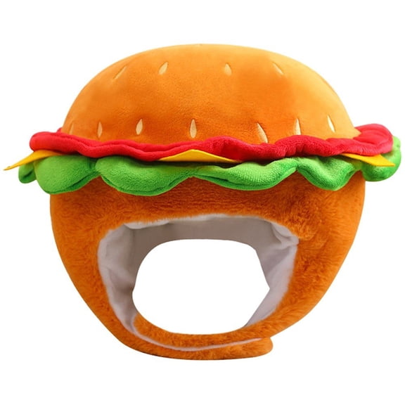 Vjnyvs Funny Hat Cute Hamburg Headgear for Party Decoration