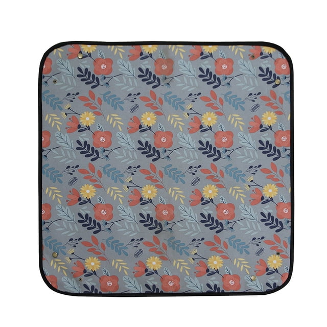 Naiovety Estera de trasplante impermeable plegable portátil para interiores y exteriores, tela Oxford para flores, almohadilla para trasplante, esteras Jardín y Patio Gris Naiovety HA084265-02