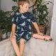 thumbnail image 4 of Balery Glowing Butterfly Conjunto de Pijama Infantil de Manga Corta con Estampado – Ropa de Dormir de Algodón Suave-Medium, 4 of 6