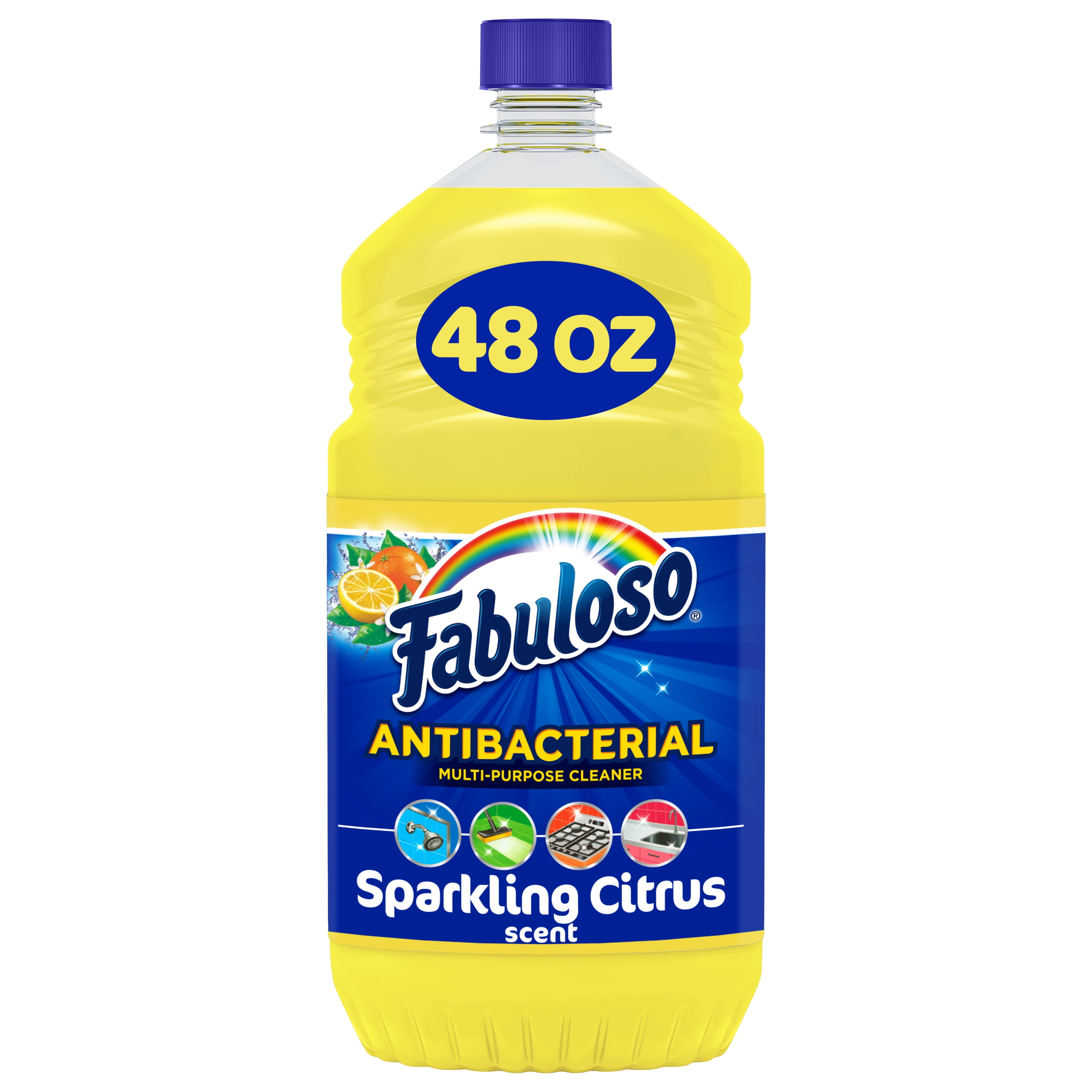 Fabuloso® Antibacterial Multi-Purpose Cleaner, Sparkling Citrus Scent, 48 fl oz