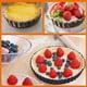 thumbnail image 4 of Paquete de 3 sartenes antiadherentes JINMJMXG 4 pulgadas 5 pulgadas 9 pulgadas molde para quiche, 4 of 5