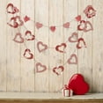 thumbnail image 3 of 3 Piezas Decoración del Día de San Valentín Pancarta de Corazón, Guirnalda de Corazón de Papel, Guirnalda de San Valentín de Corazón de Papel para, 3 of 5