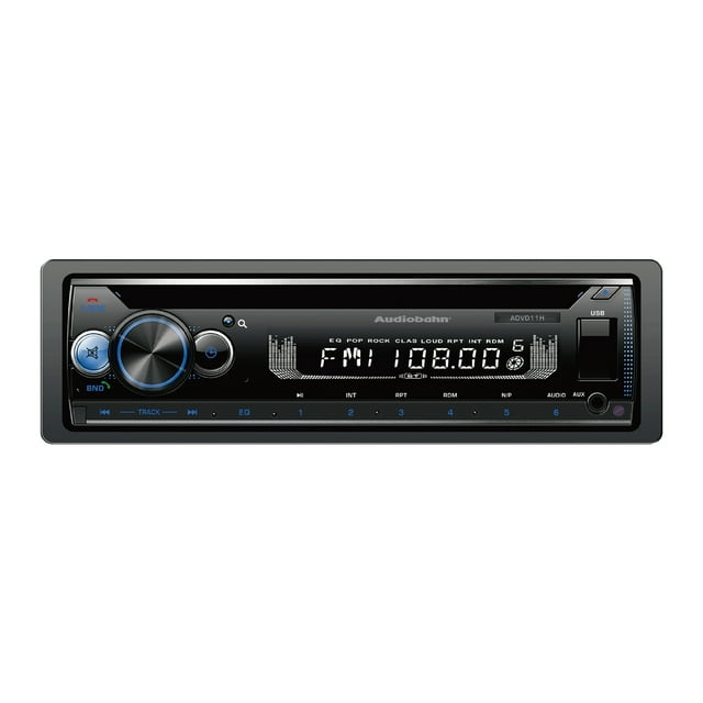 Autoestéreo Audiobahn con Reproductor DVD/CD 1 DIN Multicolor ADVD11H Audiobahn ADVD11H