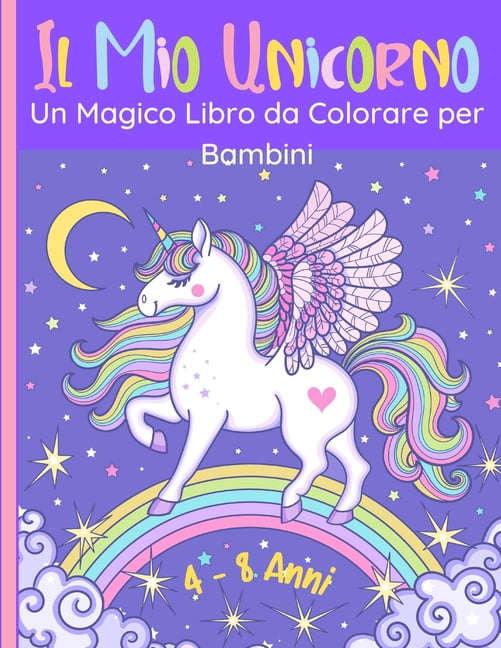Magici unicorni Libri antistress da colorare 