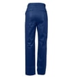 thumbnail image 4 of Tqyyweavej Women's Faux Leather Pants High Rise Vintage Straight Leg PU Trousers Solid Color Wide Leg Pants with Pockets Size XS to L, 4 of 4