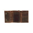 thumbnail image 4 of Cazoro  RFID Vintage Leather Trifold Chain Wallet (Men), 4 of 5