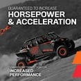 thumbnail image 7 of K&N Charge Pipe Kit, Guaranteed horsepower increase, Compatible with select Polaris vehicles (see product description for complete list), 77-1008KC, 7 of 7