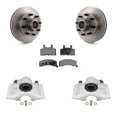 thumbnail image 1 of Transit Auto Front Disc Brake Caliper Rotors and Semi-Metallic Pads Kit for Car 1996 Chevrolet Express 2500 with 8 Lug Wheels KC8-100731P, 1 of 11