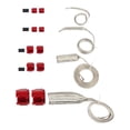 thumbnail image 2 of relayinert Kit de Manchon de Tuyau Tressé 8092 Flexible Universel Résistant à l'Usure Pièces de Rechange Rouge 5cm, 2 of 6