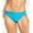Aqua, variant on Juniors' Strappy Hipster Bikini Bottoms Mint L