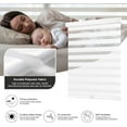 thumbnail image 2 of Cordless Zebra Blinds by AOSKY – Light Control, Privacy Made Simple & Safe!Bring Comfort and Style to Your Home with AOSKY Zebra Blinds.44" W x 72" H, White, 2 of 4