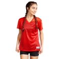 thumbnail image 1 of Soffe Women's Short Sleeve Mesh Football T-Shirt - 4692V, 1 of 1