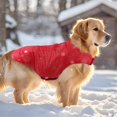 thumbnail image 4 of Gilet d'Hiver pour Chien Coupe-Vent Chaud Réversible Veste pour Chien pour Temps Froid Vêtements pour Petits Moyens Grands Chiens, 4 of 9